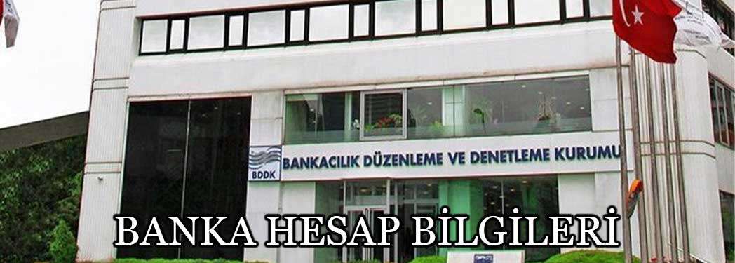 Banka Hesap Bilgileri