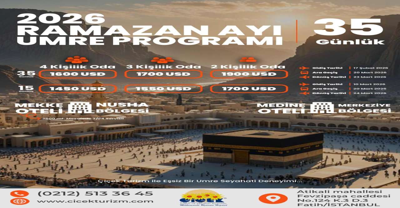 Kampanyalı Ekonomik Ramazan Umre 1